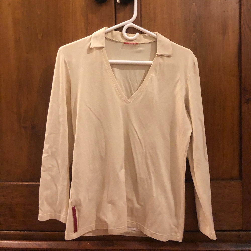 Prada Beige Shirt (L)
